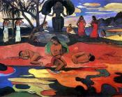 保罗 高更 : Mahana No Atua Aka Day Of The Gods